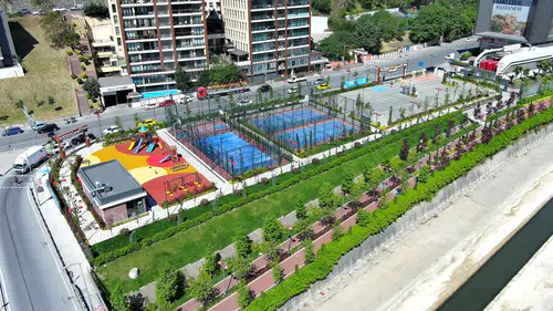 Kağıthane’de yeni sosyal alanlar ve spor sahaları hizmete girdi