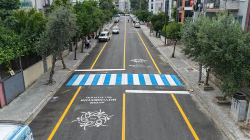 Efeler’de Fidanlık Caddesi baştan aşağı yenilendi