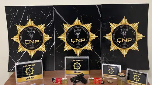 Çanakkale polisinden geniş kapsamlı huzur operasyonu