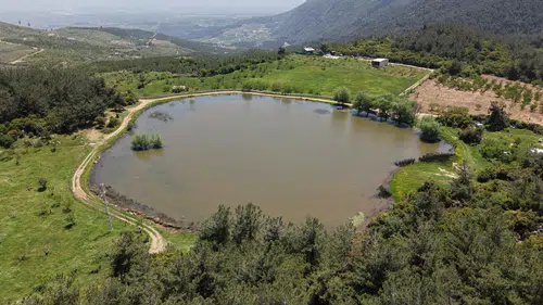 Spil Dağı'nda kurumuştu Sülüklü Göl yağmurlarla hayata döndü