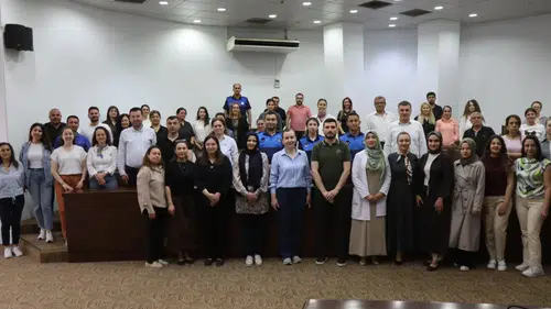 Nazilli Belediyesi çalışanlarına kanser taraması eğitimi verildi