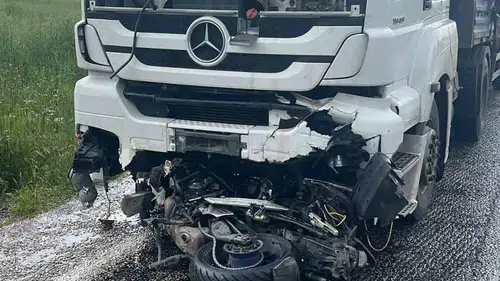 Afyonkarahisar’da motosiklet kazası Bir ölü bir ağır yaralı