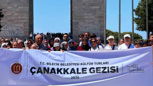 Bilecikliler Çanakkale ruhunu yerinde yaşadı
