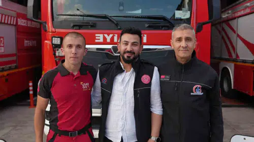 Deprem enkazında başlayan dostluk Düzce’de buluştu