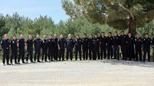 Muğla itfaiyesi olası afetler için profesyonel destek aldı