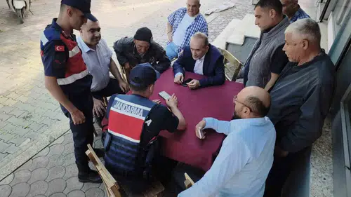 Gaziantep Jandarması Hayat 112 uygulamasını sahada tanıtıyor