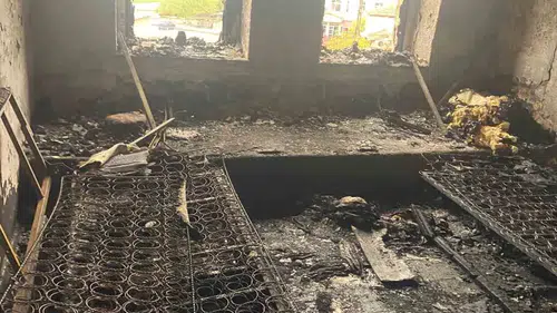 Nevşehir’de bir aile bayram öncesi evsiz kaldı