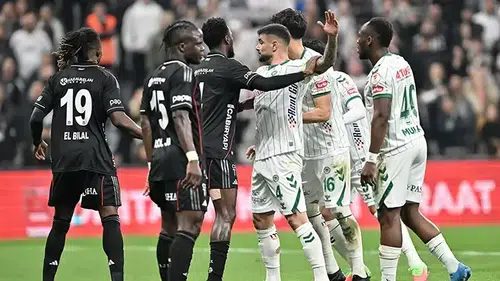 Dolmabahçe'de Konyaspor fırtınası: Beşiktaş kupaya son saniye golüyle veda etti