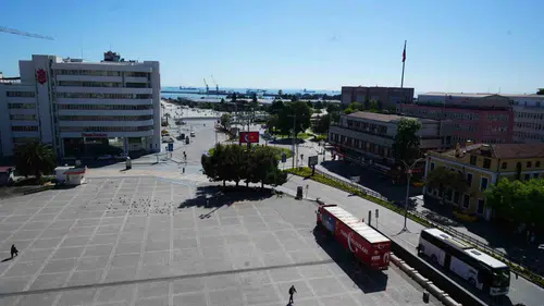 Samsun bayram sabahına ıssız uyandı