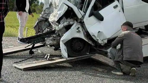 Kayseri yolunda feci kaza bir can aldı