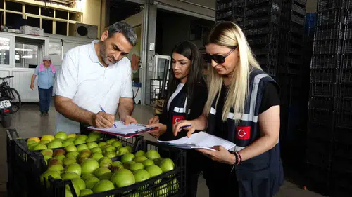 Mersin’de bayram öncesi sebze ve meyveye sıkı denetim