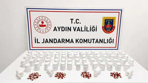 Efeler operasyonunda binlerce uyuşturucu hap yakalandı