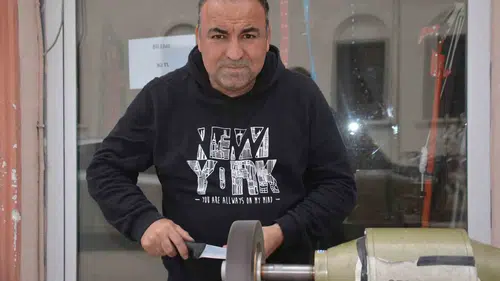 Bilecik’te bayram hazırlığı bıçakçılarda yoğun mesai başlattı