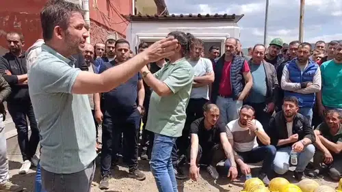 Kütahya’da maden işçileri maaş farkları için ayağa kalktı