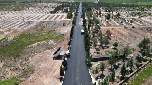 Şanlıurfa Yeni Asri Mezarlıkta bayram ziyareti artık daha kolay