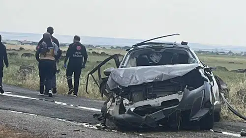 Çınar yolunda korkunç kaza