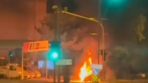 Malkara’da seyir halindeki araç bir anda alevlere teslim oldu