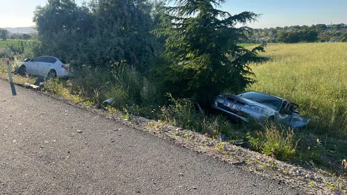 Nevşehir'de park halindeki araca çarpan otomobilde bir kişi can verdi