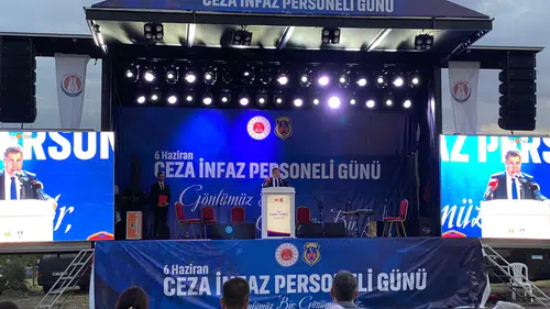 Ceza infaz personeline özel moral konseri