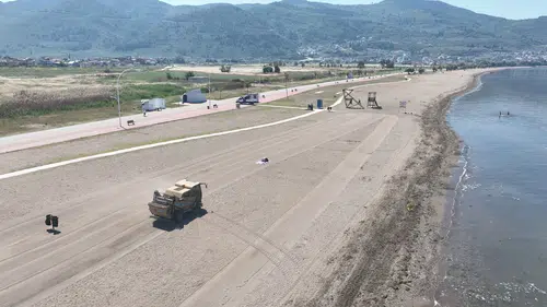 Bursa sahillerinde yaz sezonu için tüm hazırlıklar tamamlandı