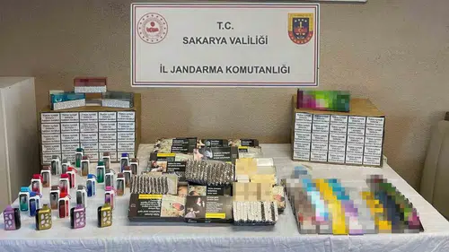 Sakarya’da üç ilçeye eş zamanlı kaçakçılık baskını