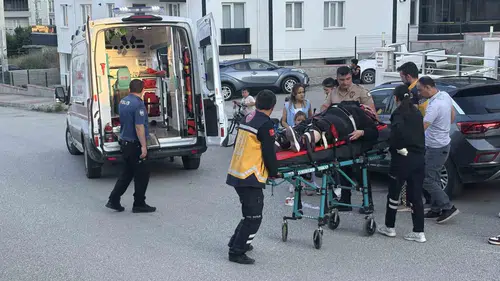 Tosya’da üç tekerlekli motosiklet kazası sürücüyü hastanelik etti