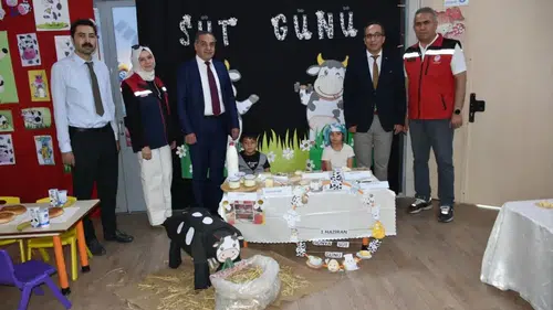 Aydın’da miniklere süt içme alışkanlığı aşılandı