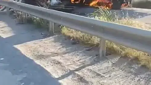 Şile Yolu üzerinde motosiklet kazası Sürücü ağır yaralandı