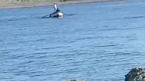 Bafra’da yasak dinlemediler Kızılırmak’ta ağ attılar
