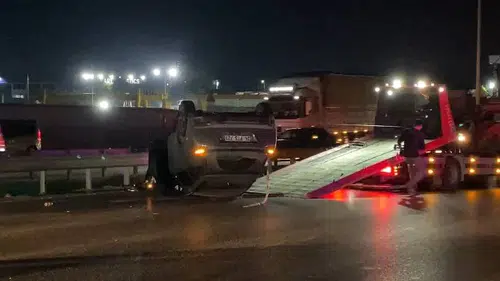Arnavutköy'de gece yarısı zincirleme kaza