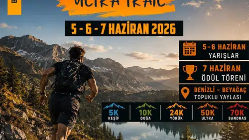 Sandras Dağı sporcuları zorlu parkurlarda buluşturuyor