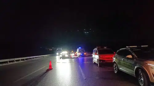 Bursa çevre yolunda gece yarısı feci kaza
