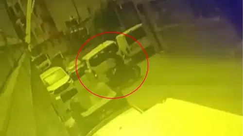 Tekirdağ'da geri manevra kazası sürücüleri karşı karşıya getirdi