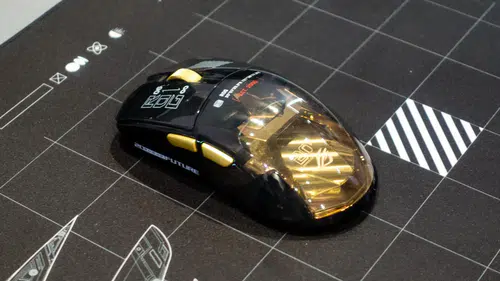 Asus oyun tutkunları için altın kaplamalı özel mouse üretti