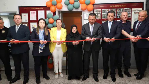 Madenci kasabasında şehidin ismi okul kütüphanesinde yaşayacak