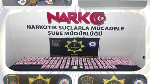 Elazığ polisinden uyuşturucuya büyük darbe