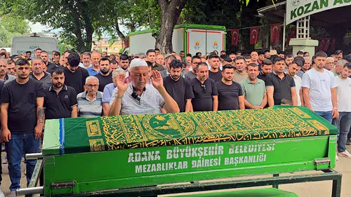 Adana’da baba oğlunu öldürdü Cenaze Kozan’da toprağa verildi