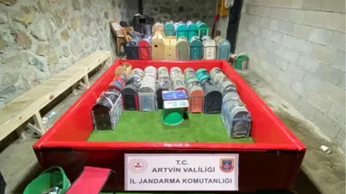Artvin’de yasa dışı horoz dövüşü operasyonu 39 kişiye ağır ceza
