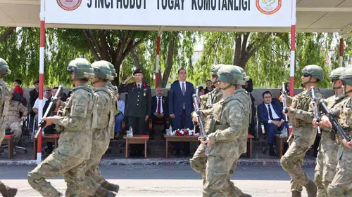 Iğdır’da Türk Kara Kuvvetleri 2235’inci yaşını kutladı