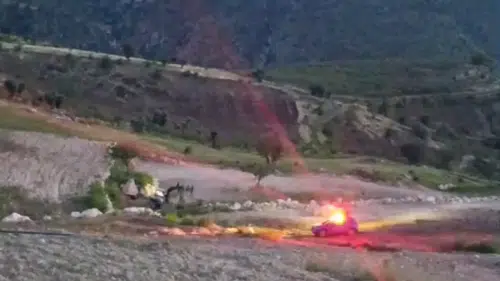 Siirt’te evinin önünde yaşanan iş makinesi kazası küçük çocuğu hayattan kopardı