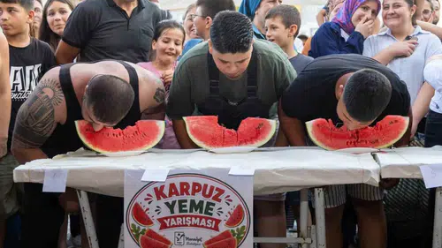Manavgat Belenobası Karpuz Şenliği ile tarımda bereket günü kutlandı