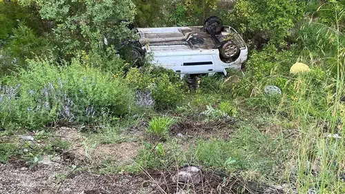 Burdur Gölhisar yolunda trafik kazası 1 can kaybı