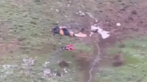Malatya’da dağda fenalaşan vatandaşı helikopter kurtardı