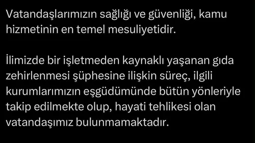 Osmaniye'de tatlı yiyen 53 kişi hastanelik oldu