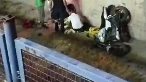 İzmir'de motosiklet eğitimi felaketle bitti