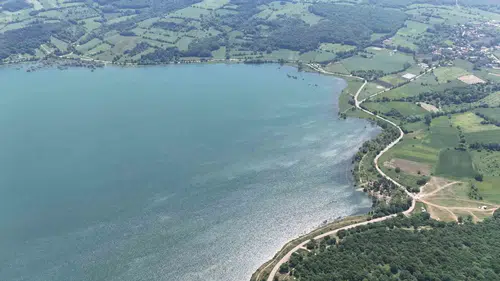Bolu Gölköy Barajı aylarca süren kuraklığın ardından tamamen doldu