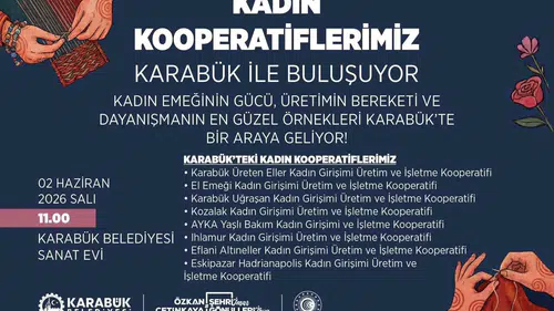 Karabüklü kadın üreticiler ürünlerini görücüye çıkarıyor