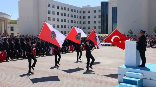 Akyurt'ta 948 yeni kadın polis göreve başladı