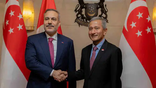 Dışişleri Bakanı Fidan Singapur temaslarına başladı