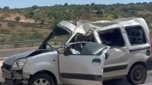 Besni yolunda kaza Bir kişi hayatını kaybetti